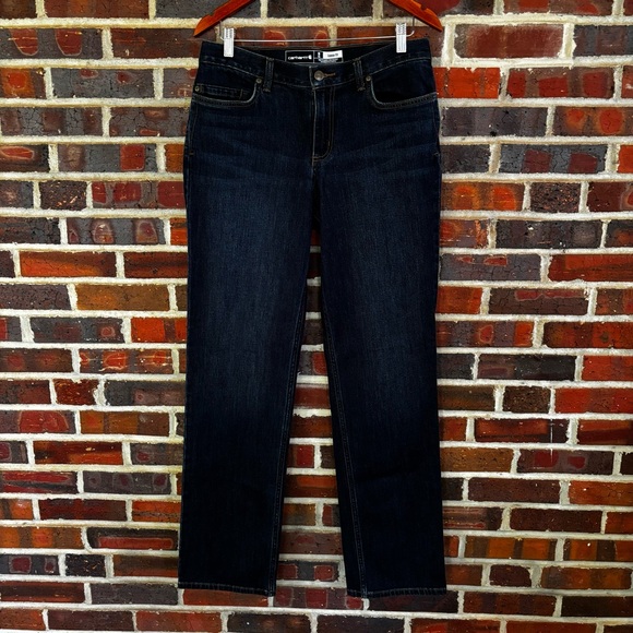 Carhartt Loose Fit‎ Jeans Women’s 10 Tall - Picture 1 of 10